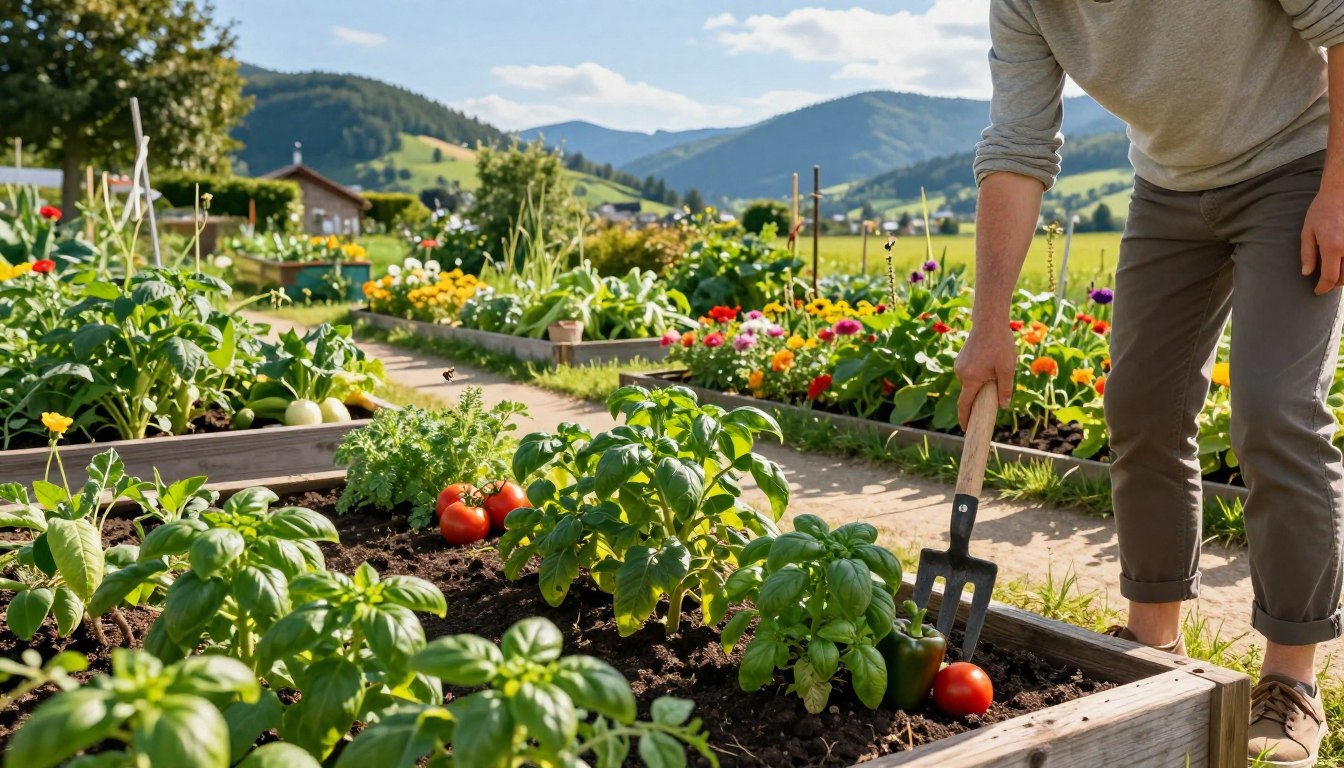 Selbstversorgung Garten